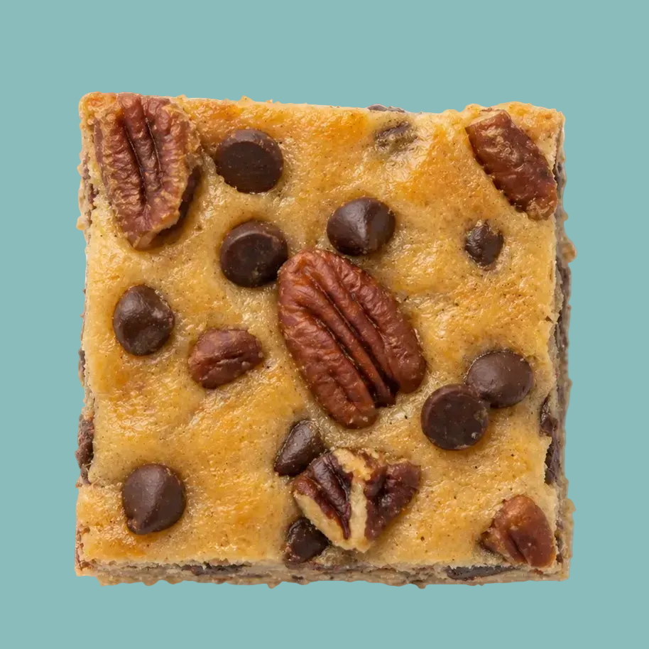 Banana Bread and Pecan Blondie